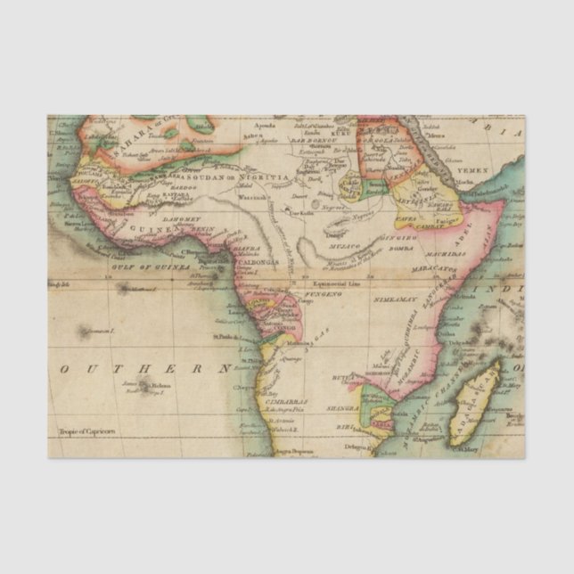 Papel De Seda África 43 (Frente )