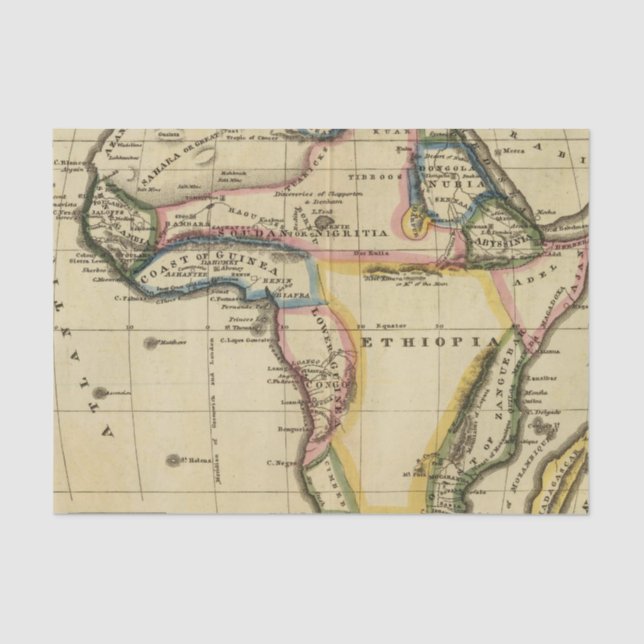 Papel De Seda África 7 (Frente )