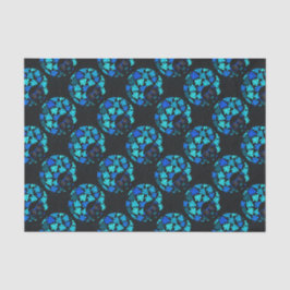 Papel De Seda Afro Diva Azul 