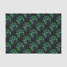 Afro Diva Verde e Azul