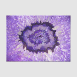 Papel De Seda Ágata roxa Geode de Falln