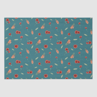 Papel De Seda Agosto Nascimento Mês Flores Poppy Gladiolus