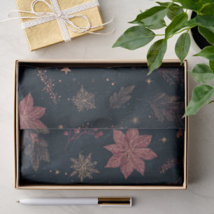 Papel De Seda Água-forte de Férias de Natal Pinheiro Berry