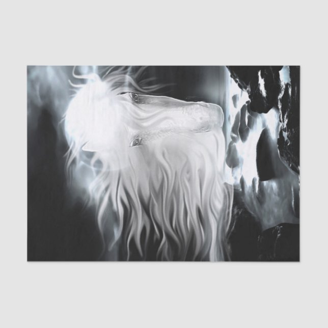 Papel De Seda Aguardente de cavalo fantasia (Frente )