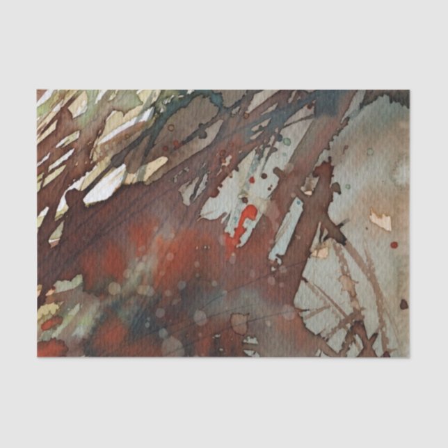 Papel De Seda aguarela do fundo (Frente )