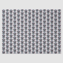 Papel De Seda Águia Americana Patriótica 250 Anos 1776-2026