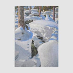 Papel De Seda Akseli Gallen-Kallela - Leão do Lynx