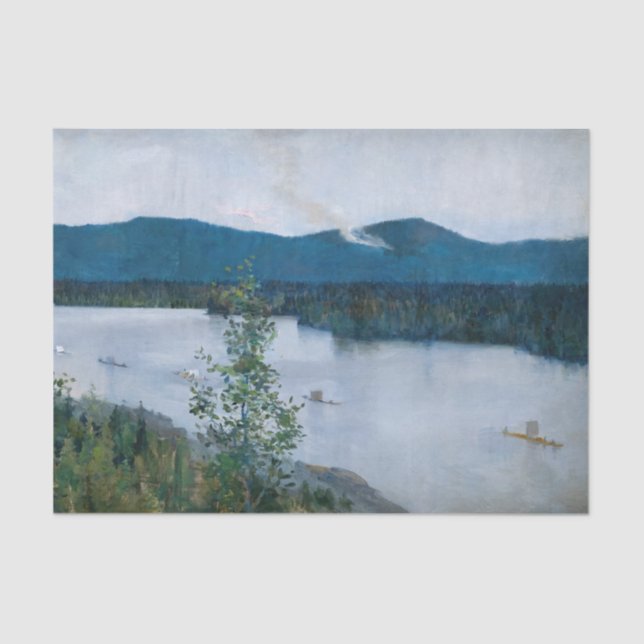 Papel De Seda Akseli Gallen-Kallela - Vuokatti (Frente )