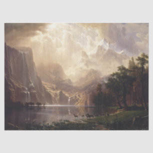 Papel De Seda Albert Bierstadt "Entre a Serra Nevada" (1868)