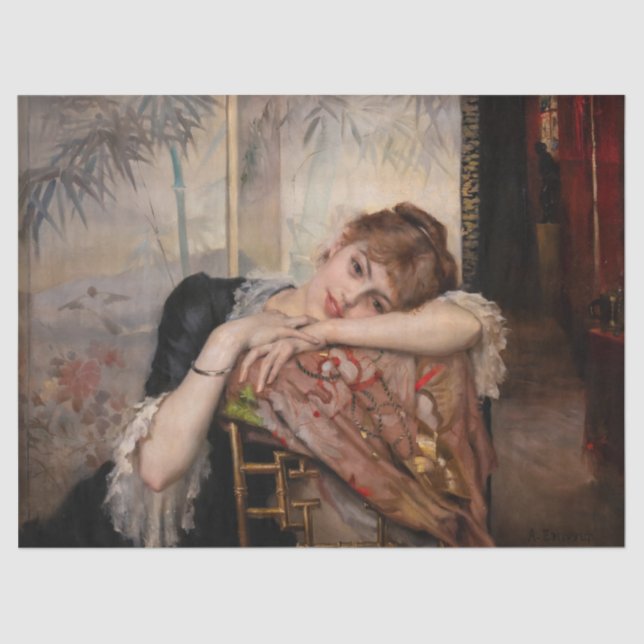 Papel De Seda Albert Edelsense - O Parisienne / Virginie (Frente )