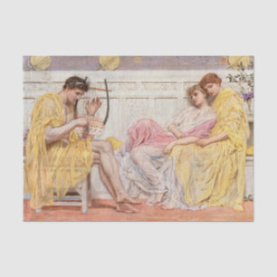 Papel De Seda Albert Joseph Moore Músico A (cerca de 1867)