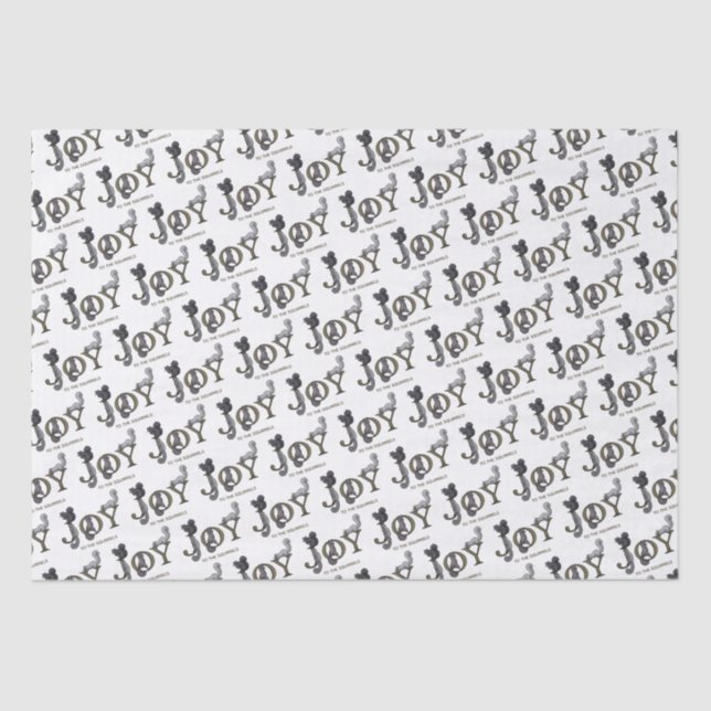 Papel De Seda Alegria ao Feriado dos Esquilos (Frente )