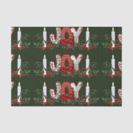 Papel De Seda Alegria de Natal