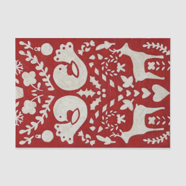 Papel De Seda Alegria de Natal II (Frente )