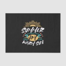 Alegria de Verão - Citação Quente do Sol e da Feli