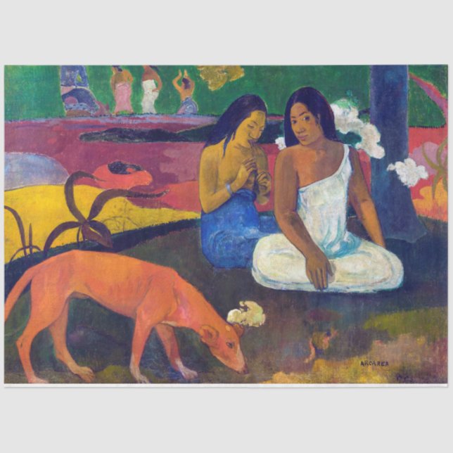 Papel De Seda Alegria, Gauguin (Frente )