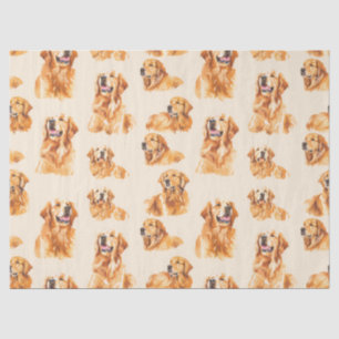 Papel de Seda Alegria Golden Retriever