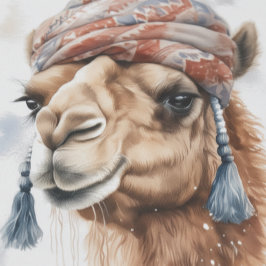Papel De Seda Alegria Natalina no Deserto, personalizado