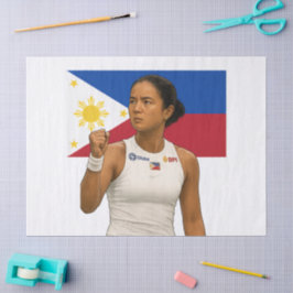 Papel De Seda Alexandra Eala - Campeão de Guadalajara 2025