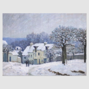 Papel De Seda Alfred Sisley - Coloque Chenil em Marly, Efeito da