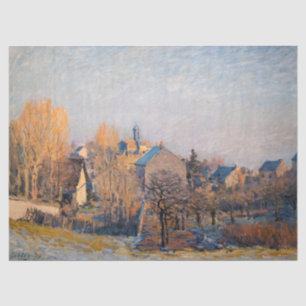 Papel De Seda Alfred Sisley - Manhã Congelada em Louveciennes
