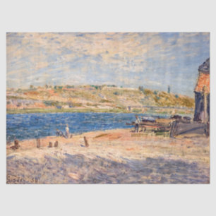 Papel De Seda Alfred Sisley - Rio Banks em Santo-Mammes