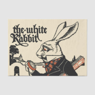 Papel De Seda Alice Coelho Branco Clássico Wonderland