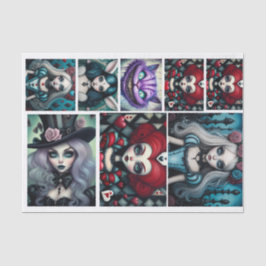 Papel De Seda Alice no Mostro das Maravilhas | Whimsical