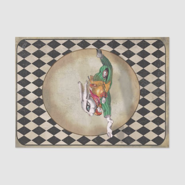 Papel De Seda Alice no Mundo das Maravilhas (Frente )