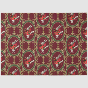 Papel De Seda Alice No Natal Da Maravilha