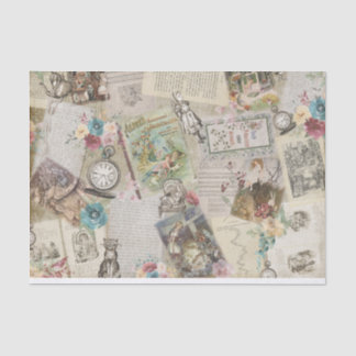 Papel De Seda Alice no País das Maravilhas