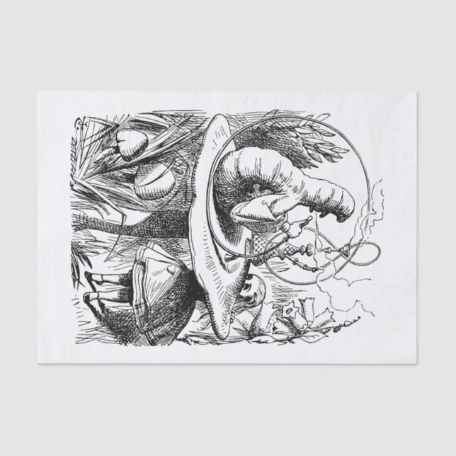 Papel De Seda Alice no país das maravilhas - Alice encontra (Frente )