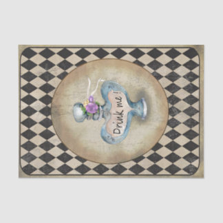 Papel De Seda Alice no País das Maravilhas "Beba-me"