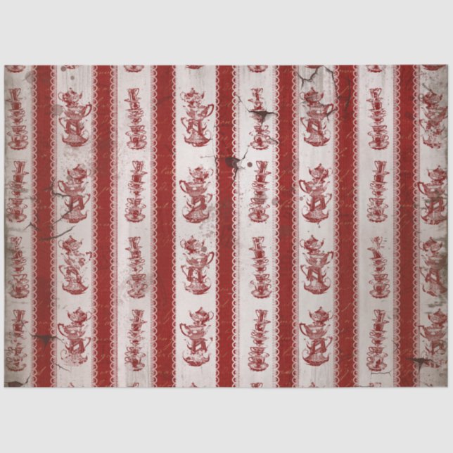 Papel De Seda Alice no País das Maravilhas Design 7 (Frente )