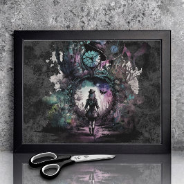 Papel De Seda Alice no País das Maravilhas | No Buraco do Coelho