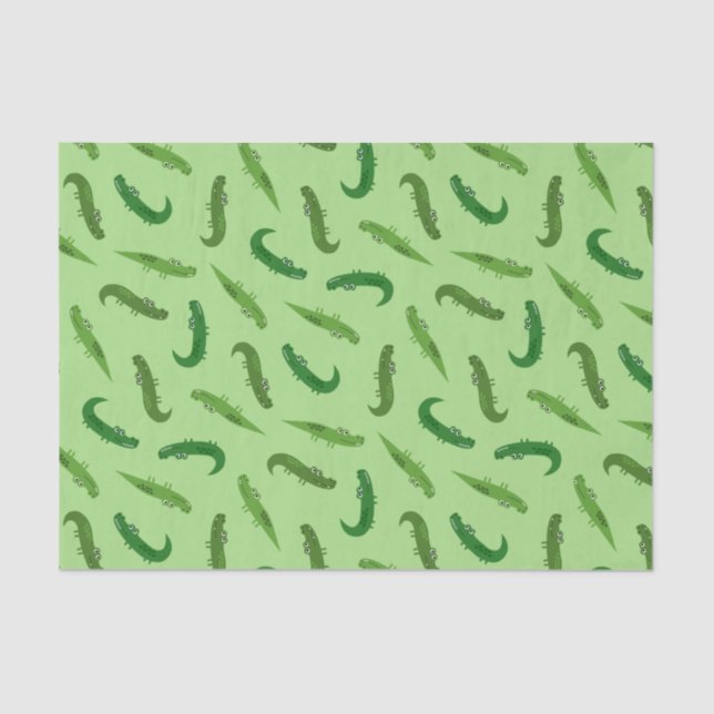 Papel De Seda Alligadores (Frente )