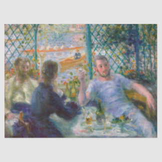 Papel De Seda Almoço de Arte Fina Renoir no Restaurante Fournais