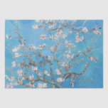 Papel De Seda Almond Blossoms Blue Vincent van Gogh Art Painting<br><div class="desc">Vincent van Gogh (holandês, de 1853 a 1890) Almond Blossom, 1890, Oil on canvas Unframed: 73, 3 cm x 92, 4 cm Vincent van Gogh pintou esta vida estática de flores de amêndoa contra um céu azul para seu sobrinho recém-nascido que foi nomeado após ele. A amêndoa é um símbolo...</div>