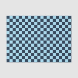 Papel De Seda Alpine ice checkerboard pattern
