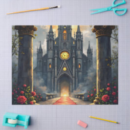 Papel De Seda Altar ao Luar de Votos Eternos –Portão de Casament