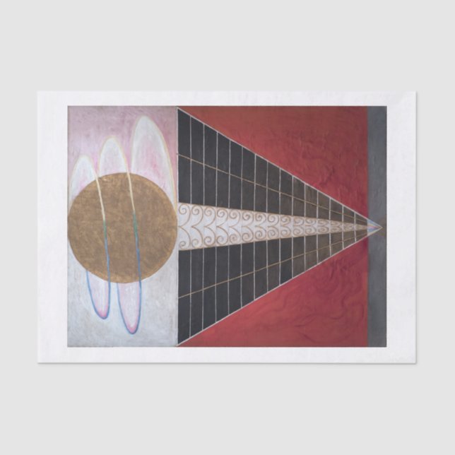Papel De Seda Altarpice n.o 2, Hilma af Klint (Frente )