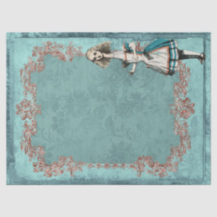 Papel De Seda Alto Alice no País das Maravilhas com a Desvincula