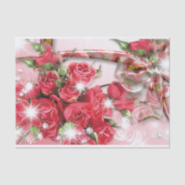 Papel De Seda Aluring Pink Roses