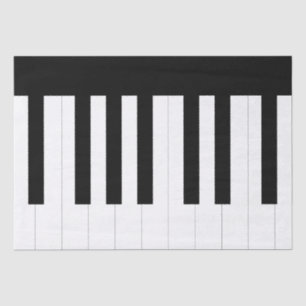 Papel De Seda Amante da Música Instrumento Musical Piano Teclado