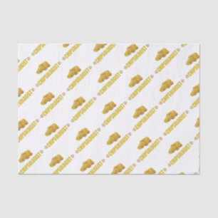 Papel De Seda Amantes engraçados de batatas fritas do CHIPSOLOG
