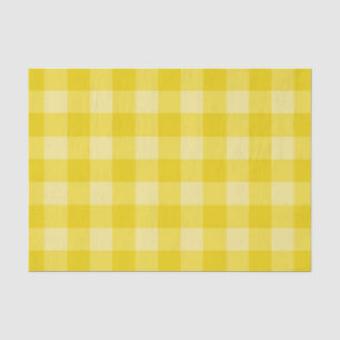 Papel de seda amarelo limão brilhante xadrez padrã