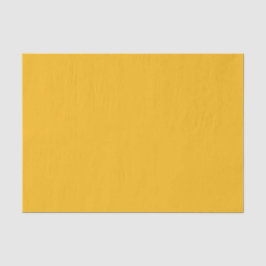Papel De Seda Amarelo Saffron Sólido