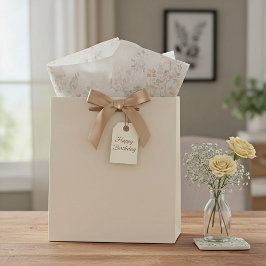 Papel De Seda Amber meadow floral