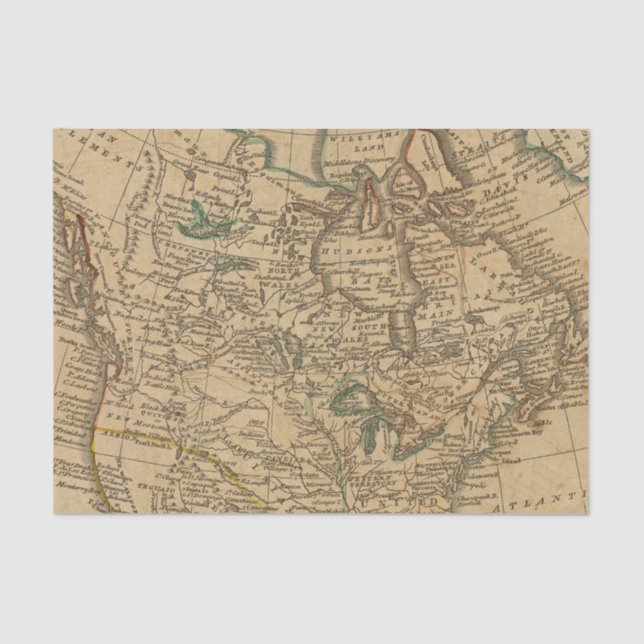 Papel De Seda America do Norte 3 (Frente )