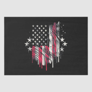 Papel De Seda American Flag Mens USA Toddler American Flag 4º